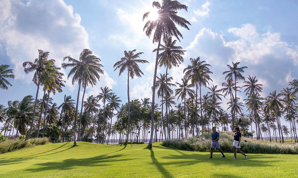 Golfing near Colombo