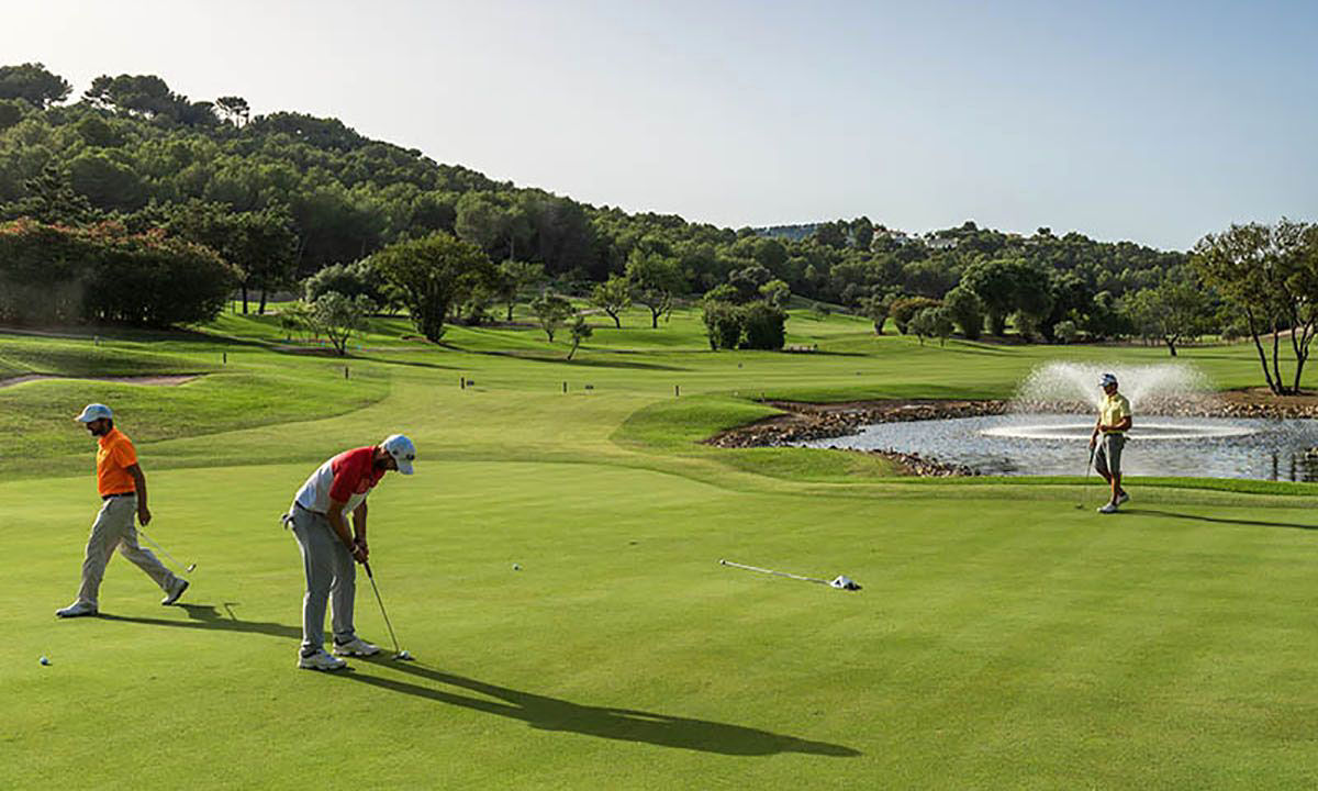 Golfing in Palma de Mallorca