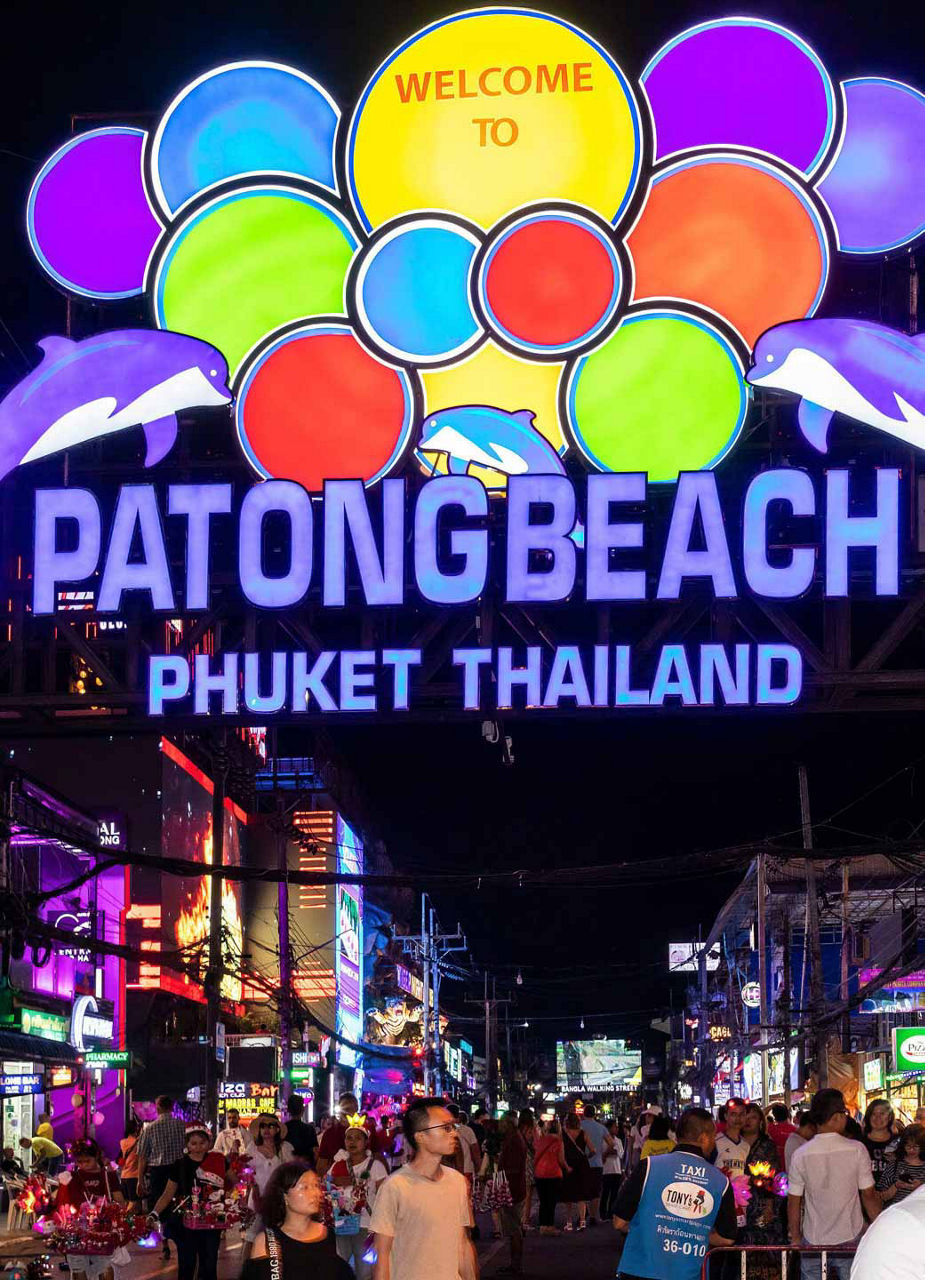 Sign Patong Beach