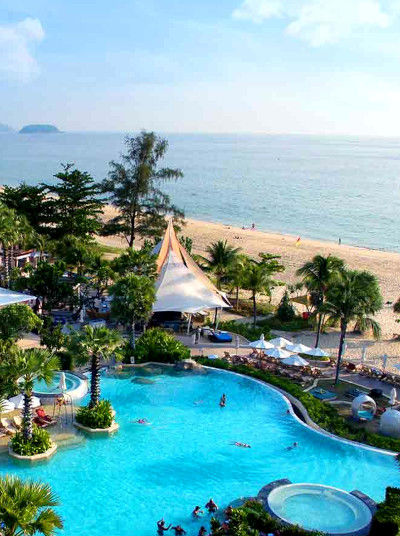 Resort Scenery, Centara Grand Beach Resort Phuket