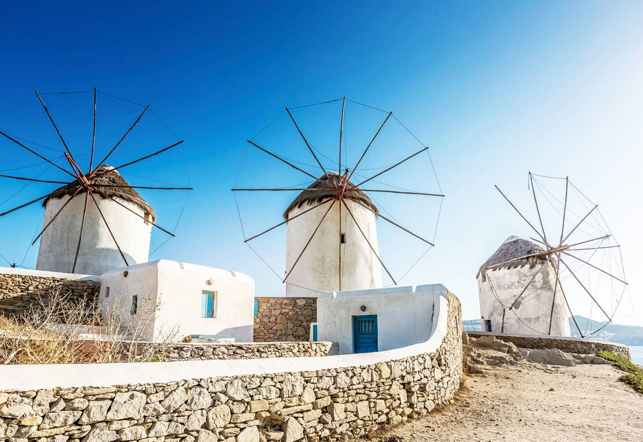 Moulins à vent de Mykonos