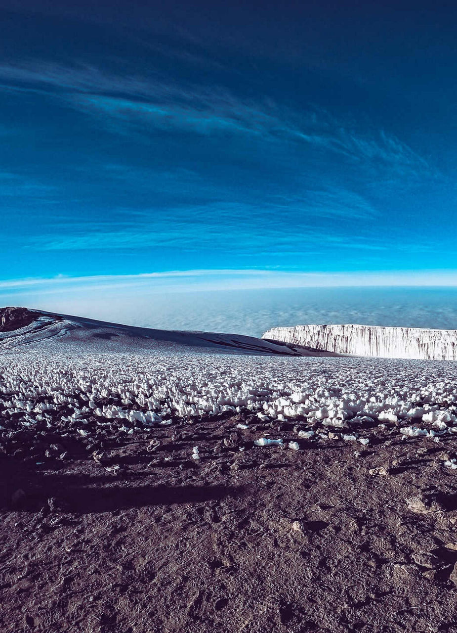Summit of Kibo Crater, Kilimanjaro