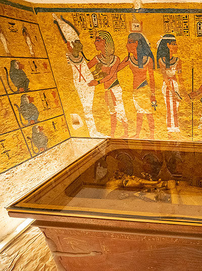 Tutankhamun’s Burial Chamber