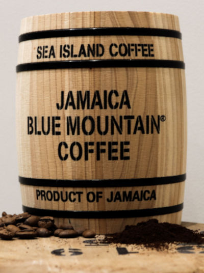 Blue Mountain Coffee Barrel
