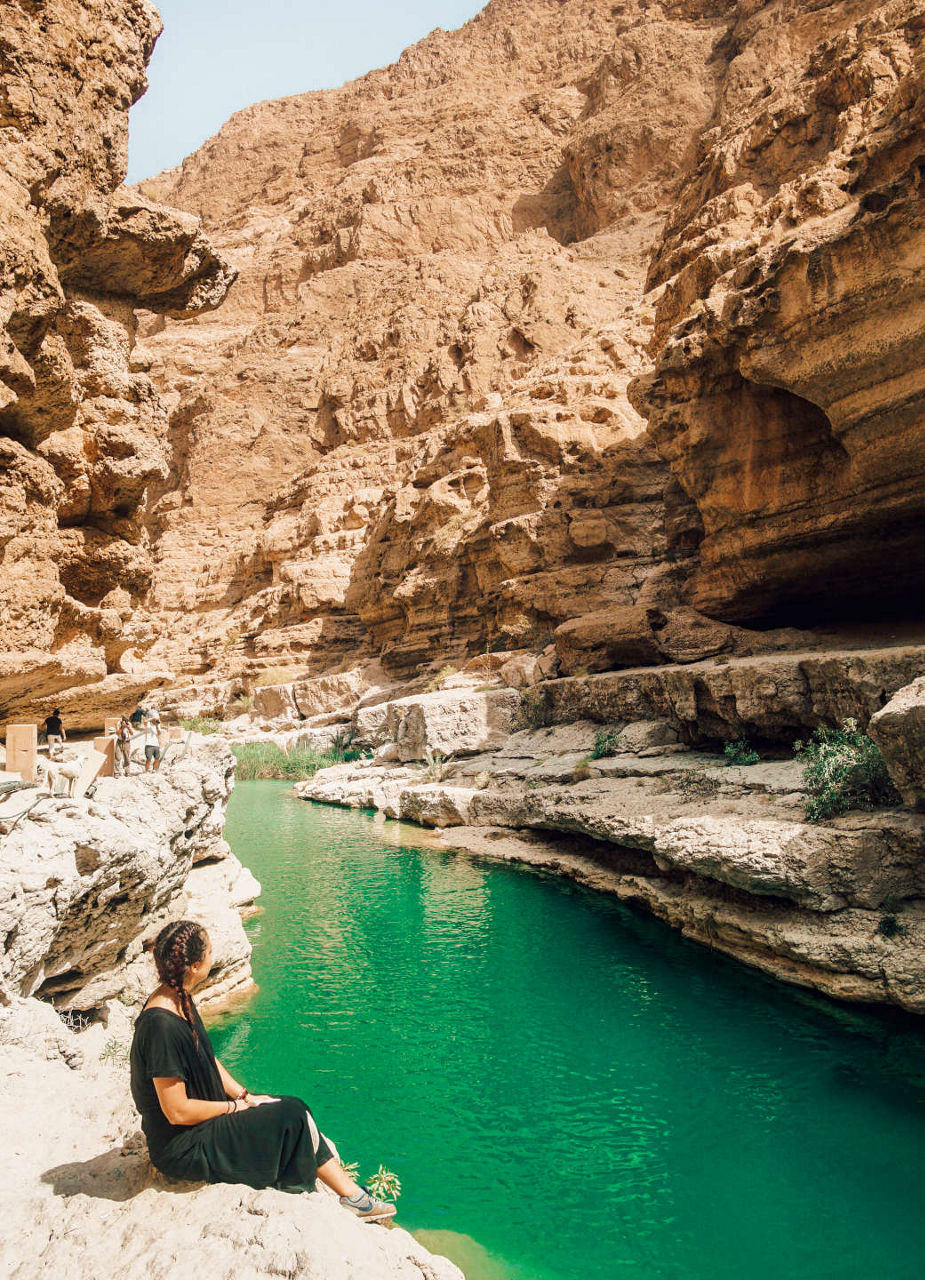 Rock Formation around Wadi