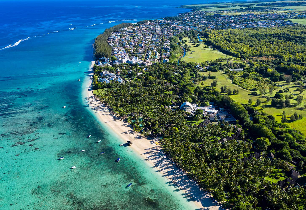 Beach of Flic en Flac