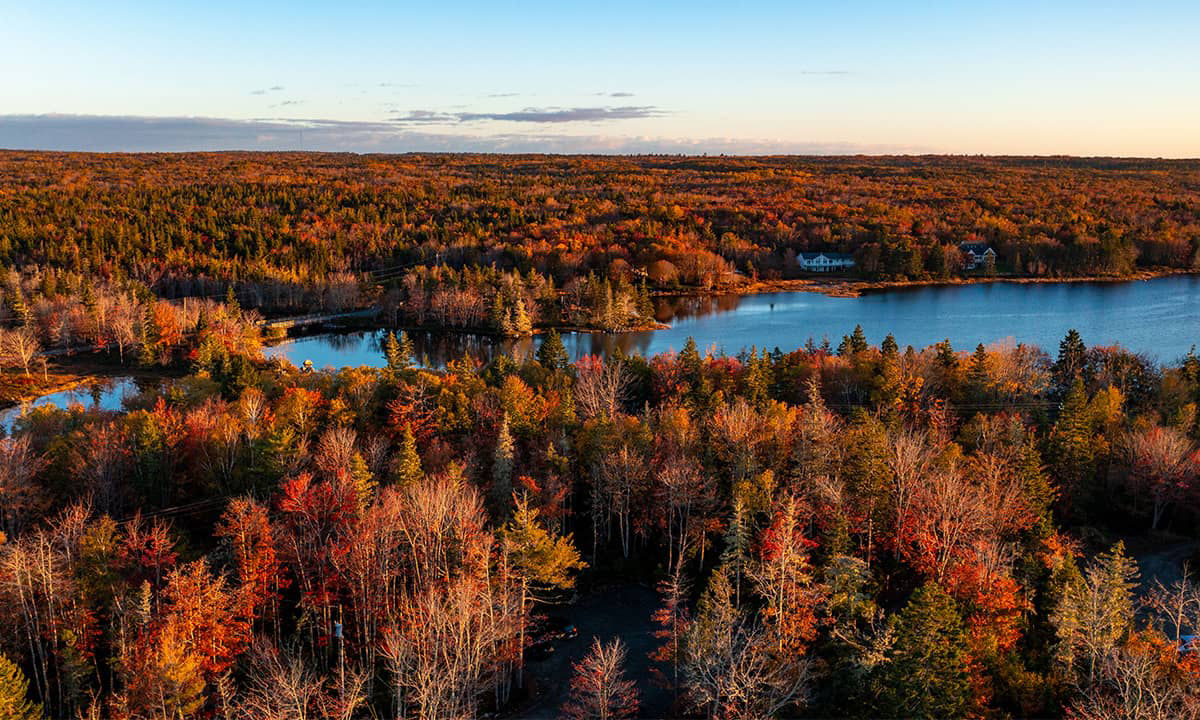 Nova Scotia coast line