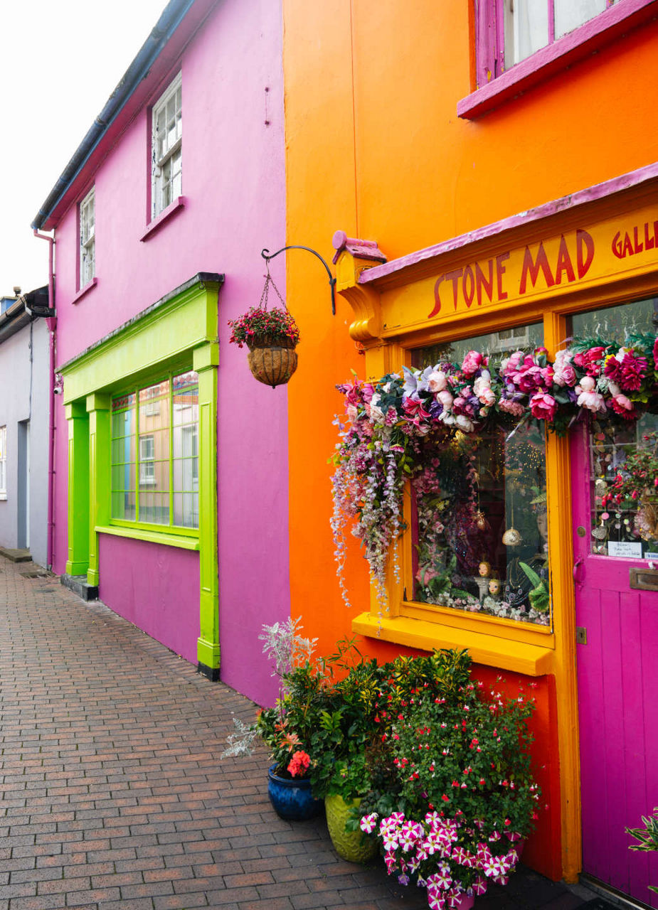 Colourful houses in Kinsale