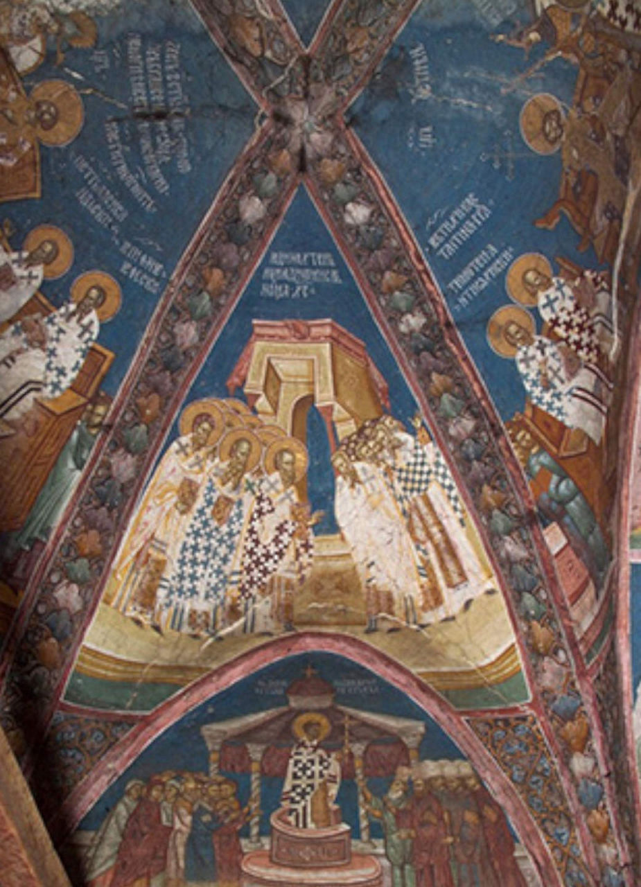 Painting Monastery Visoki Dečani