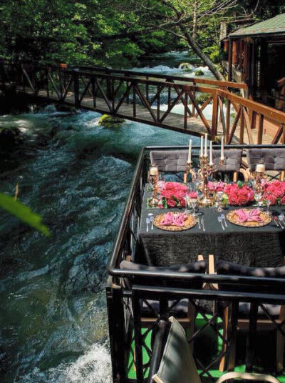 Restaurant Terrace on the River Side