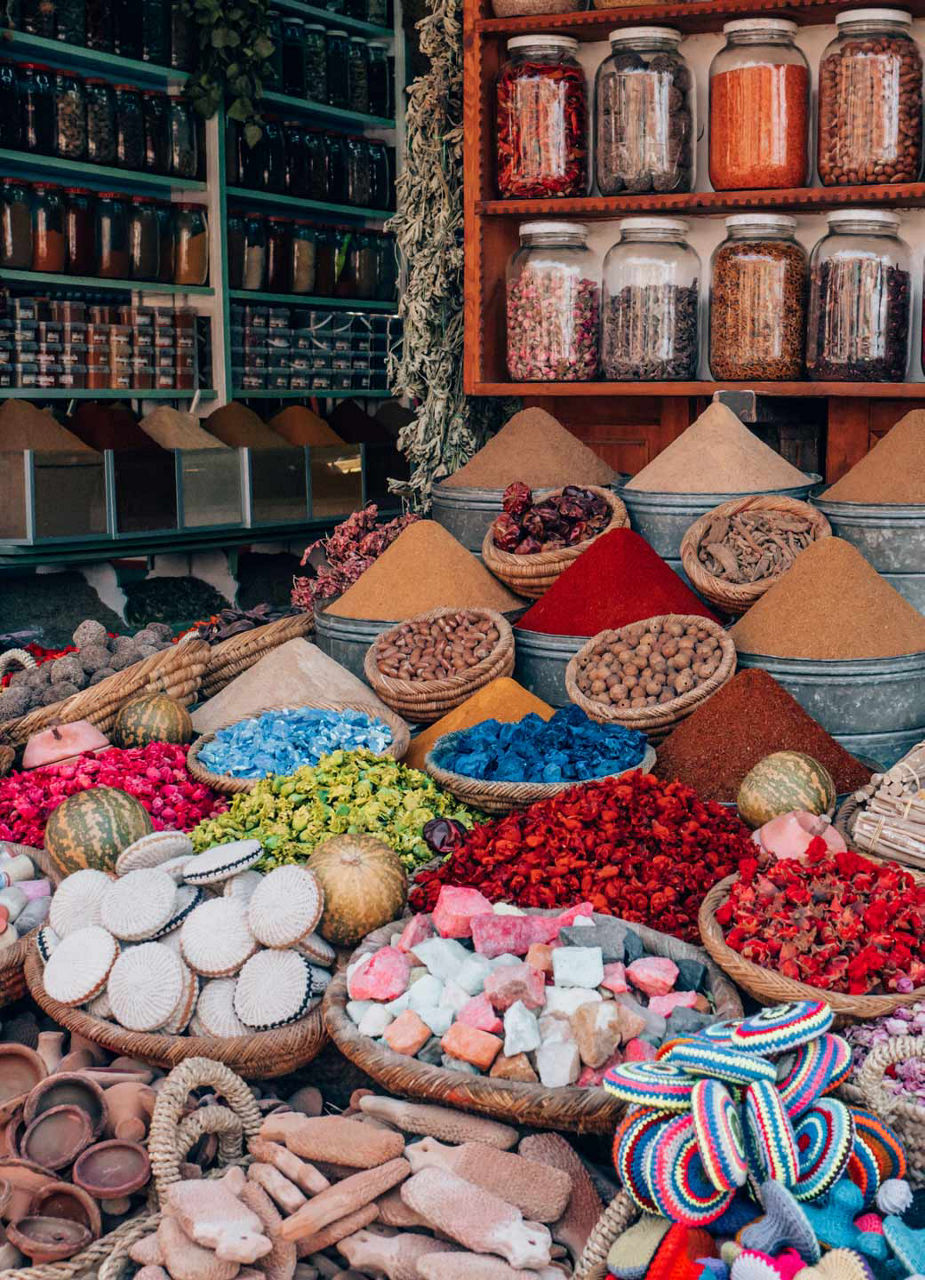 Shop with Spices and Herbs