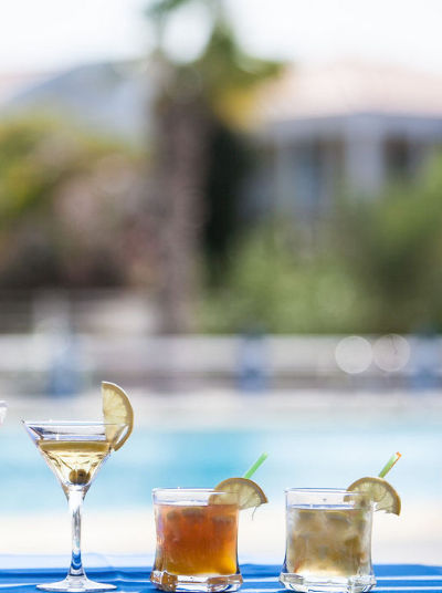 Drinks at the Pool