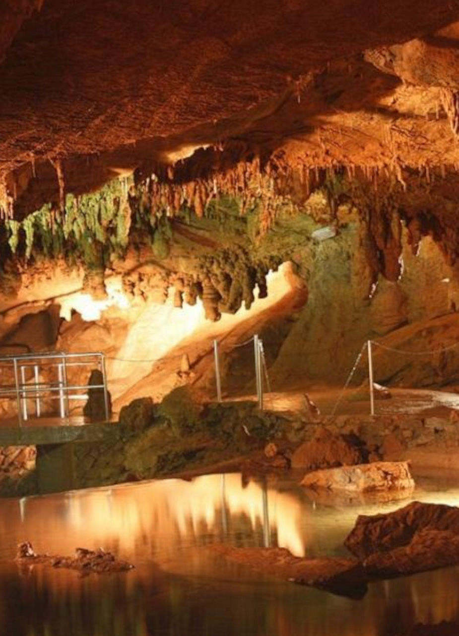 Inside Vrelo Cave