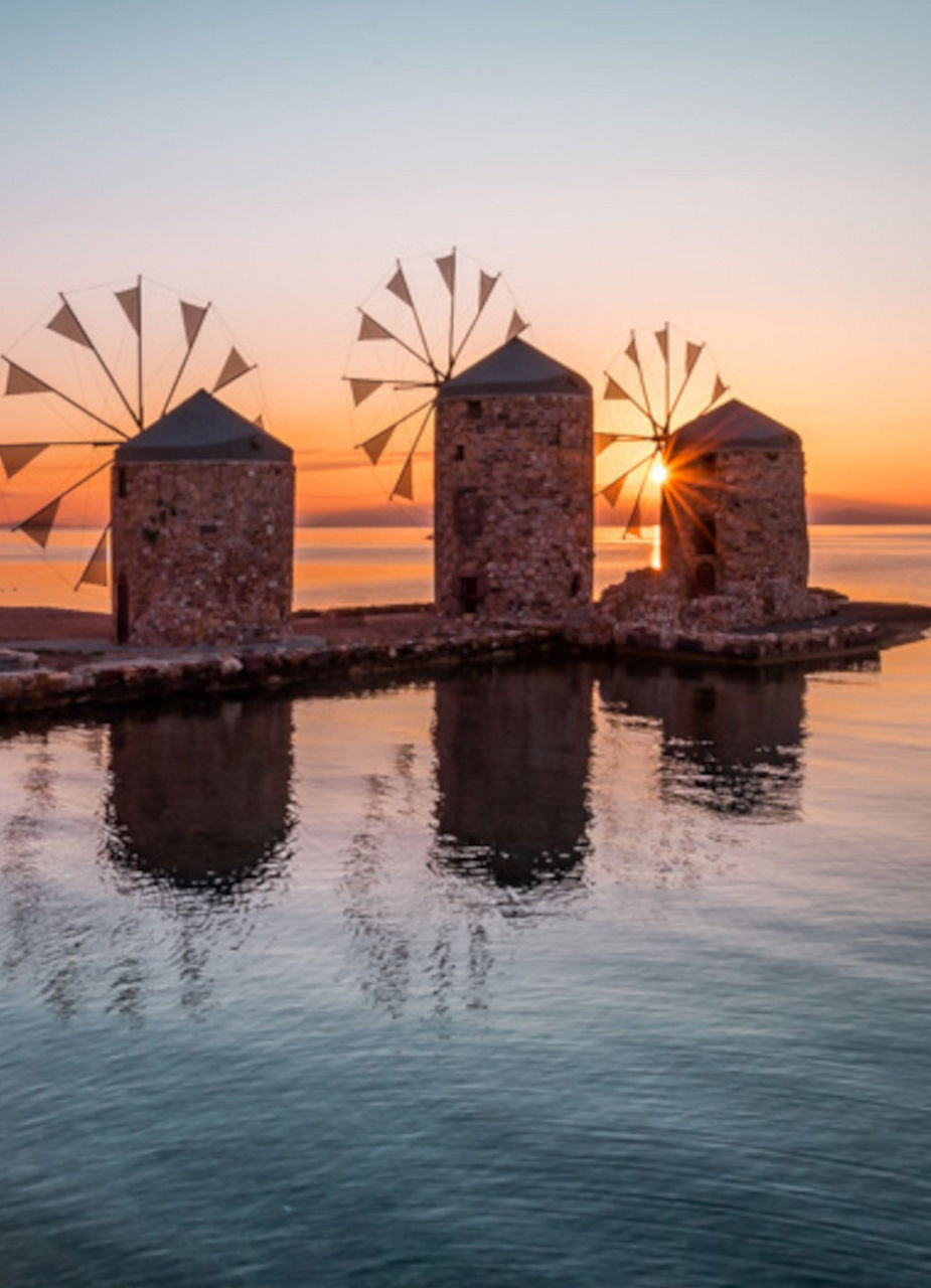 Windmills on Chios