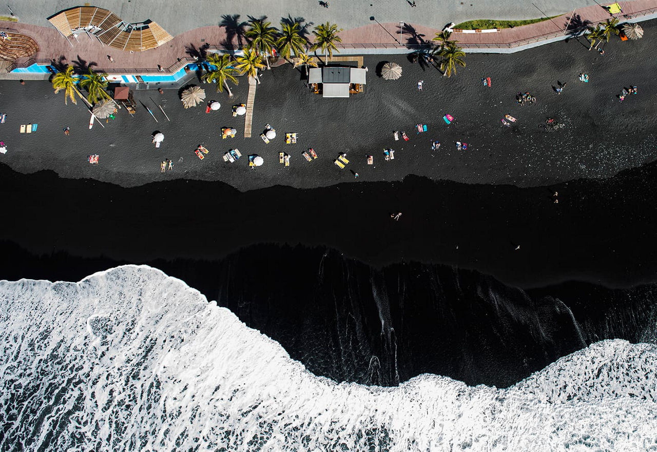 Plage à Los Cancajos, La Palma