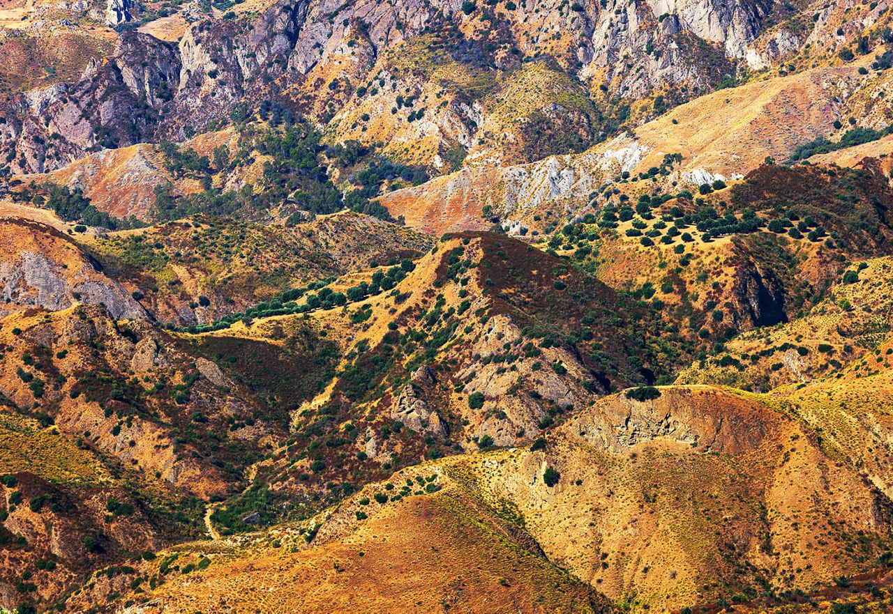 Coastline of South Italy