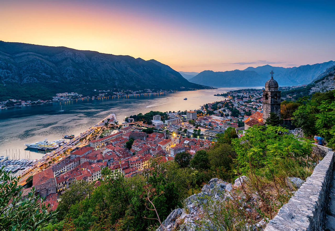 Vue sur Kotor