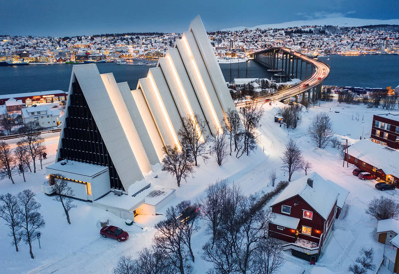 Cathédrale arctique à Tromsø