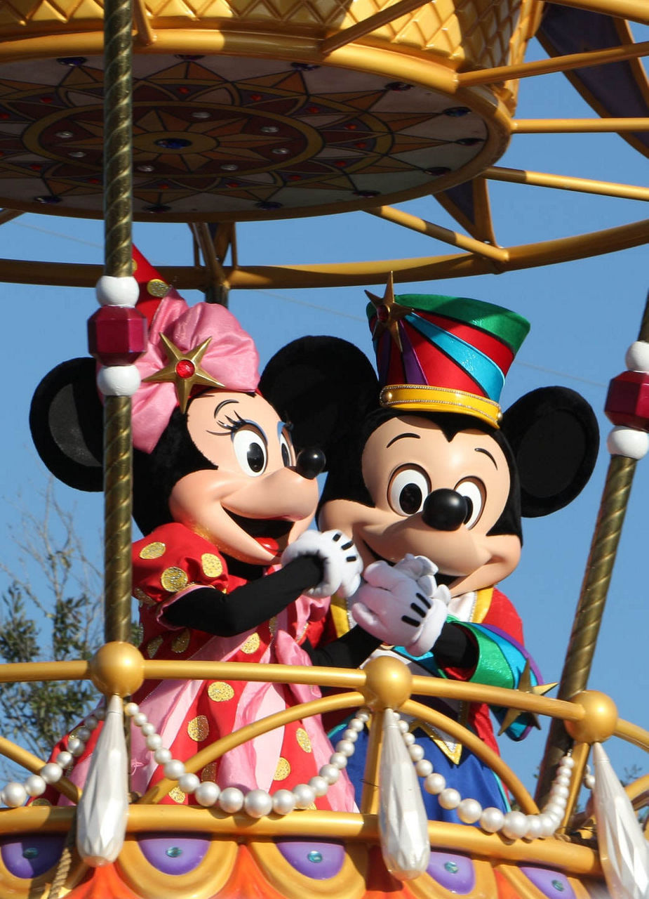 Mickey and Mini Mouse