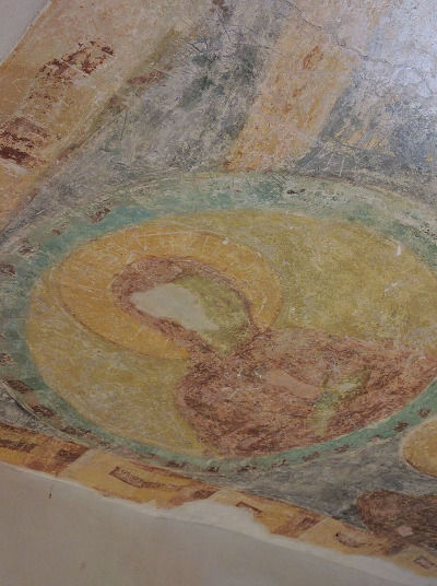 Ceiling Painting Inside the Monastery