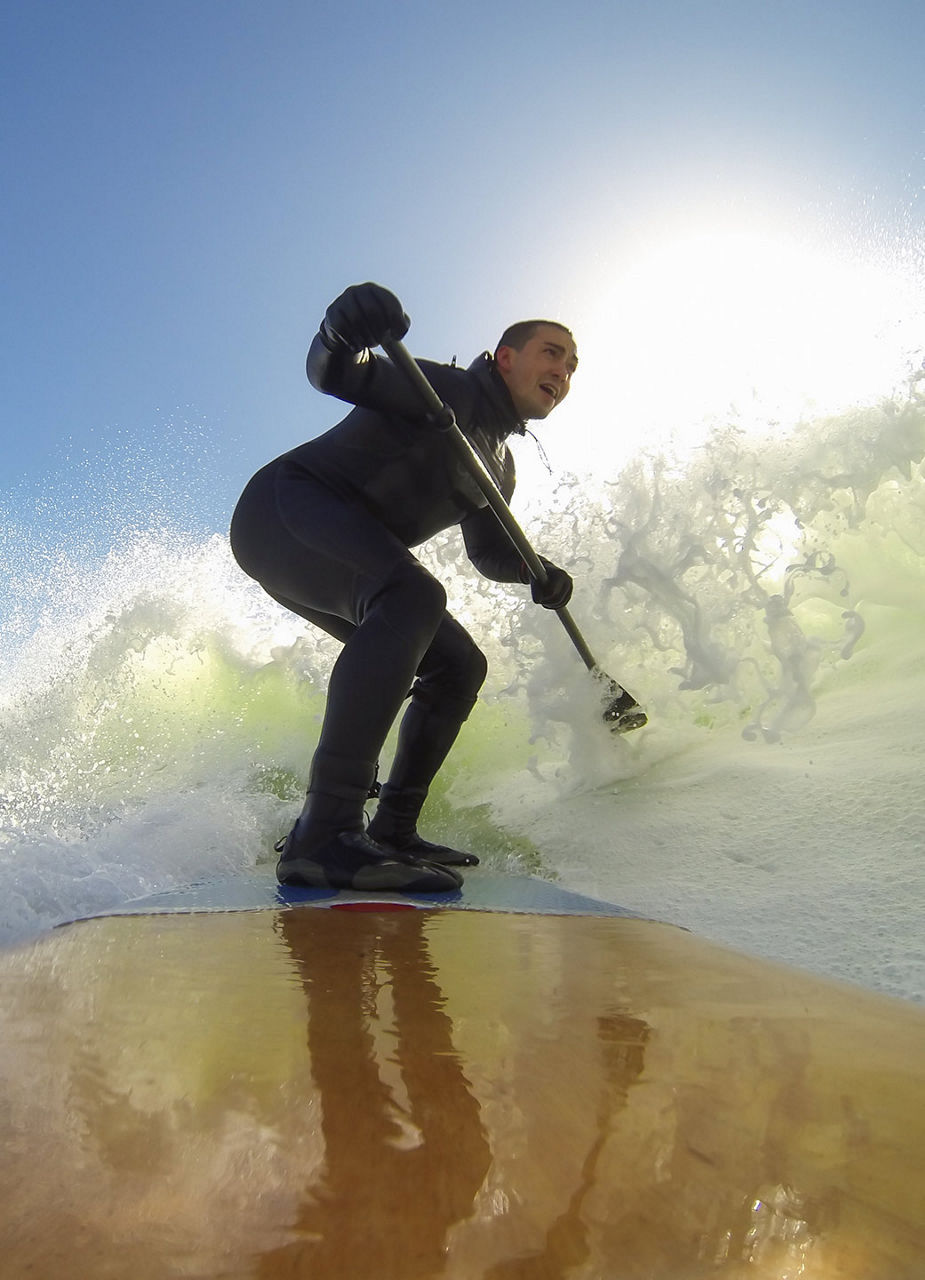 Surfeur à Vancouver