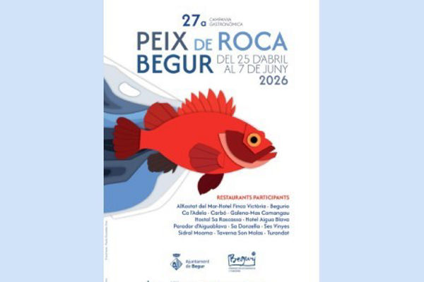 Cartell 2026. Font: Ajuntament de Begur