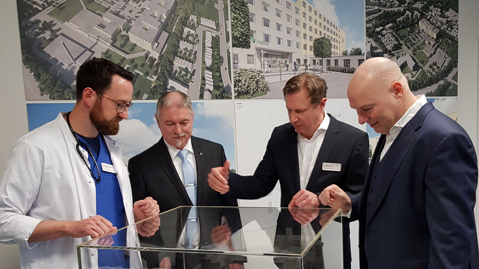 Helios Klinikum Niederberg stellt Neubaupläne vor