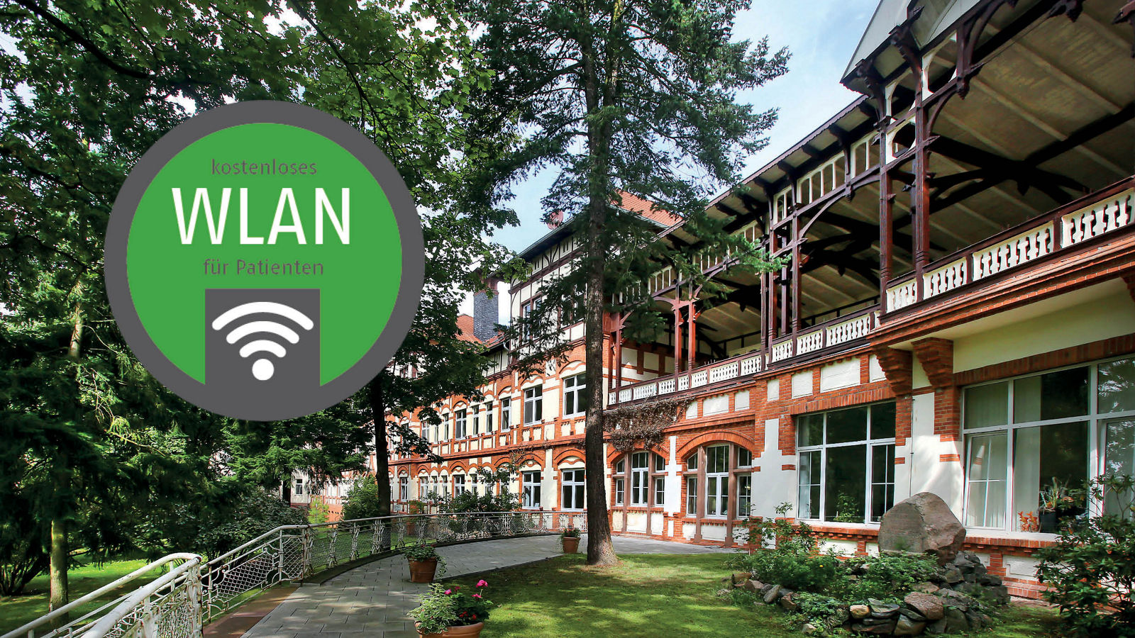 Highspeed-Internet in der Helios Fachklinik Vogelsang-Gommern