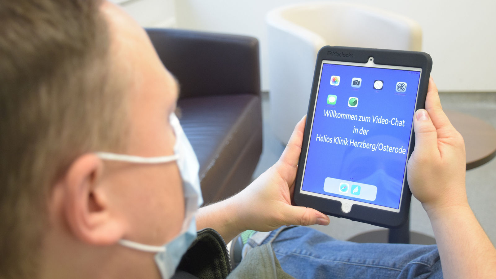 Digitaler Besuch: Helios Klinik Herzberg/Osterode richtet Videochats zwischen Patienten und Angehörigen ein