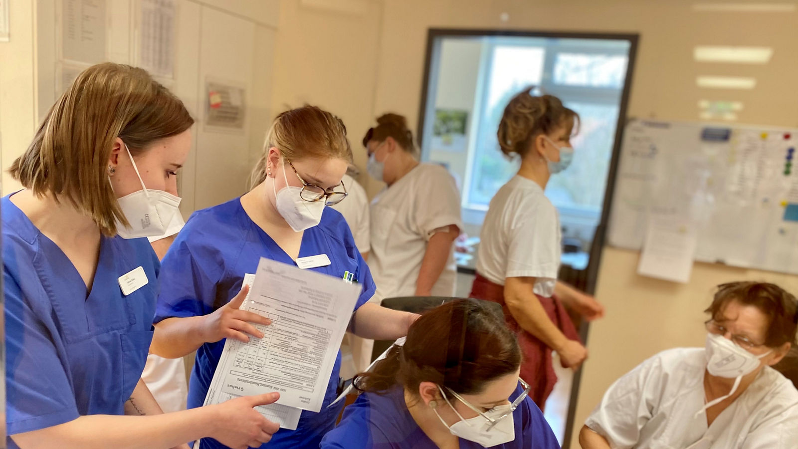 Schüler:innenstaion in der Bördeklinik