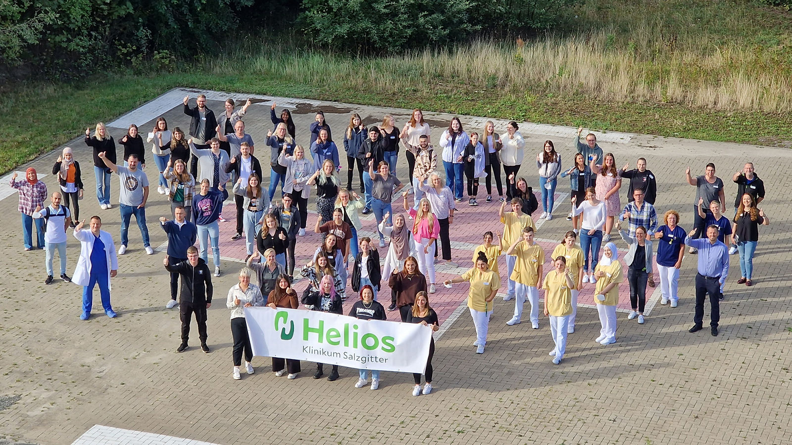 Helios Klinikum Salzgitter begrüßt 70 neue Auszubildende und FSJ-ler