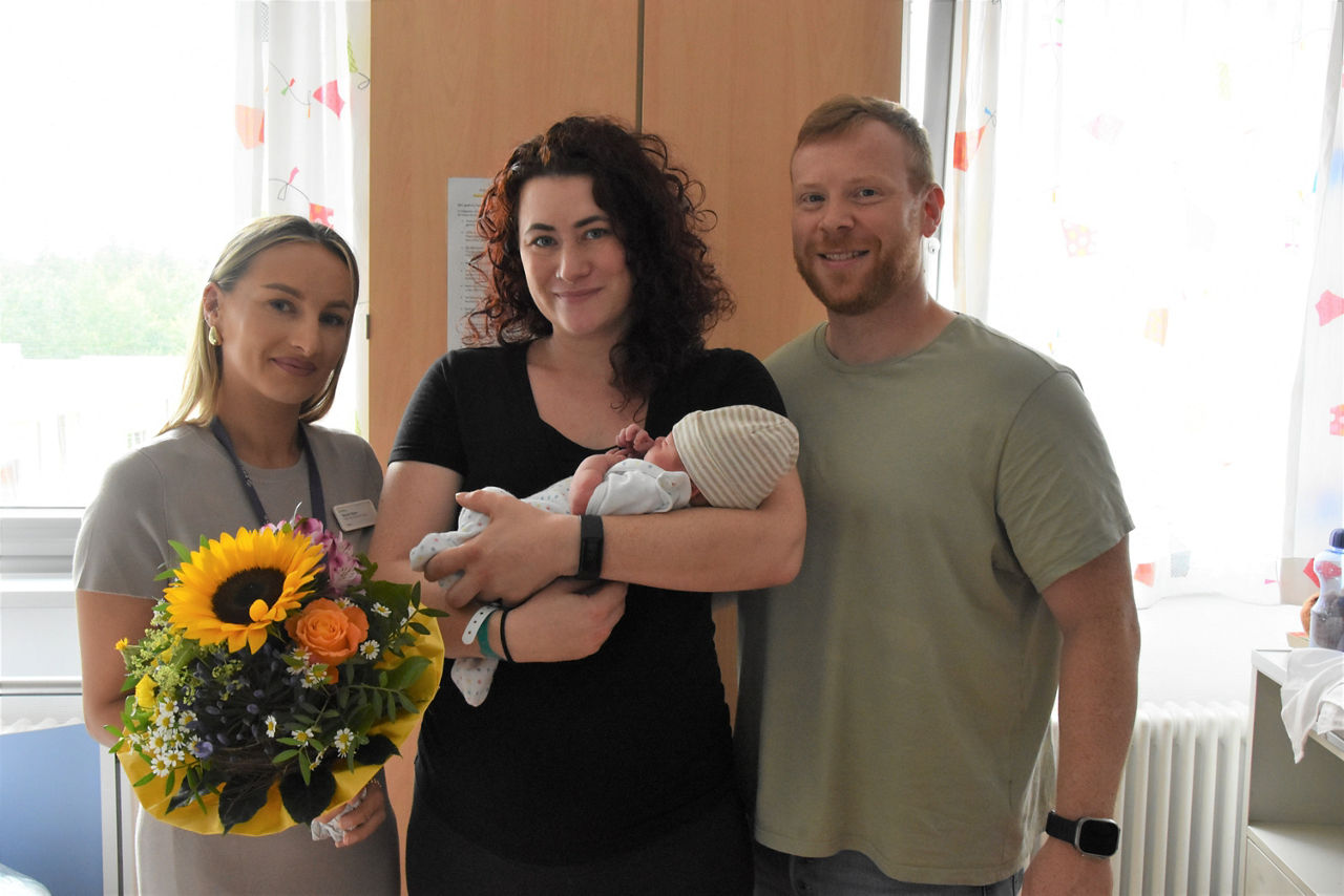 Theo ist das 200. Baby im Jahr 2024 im Helios Klinikum Uelzen