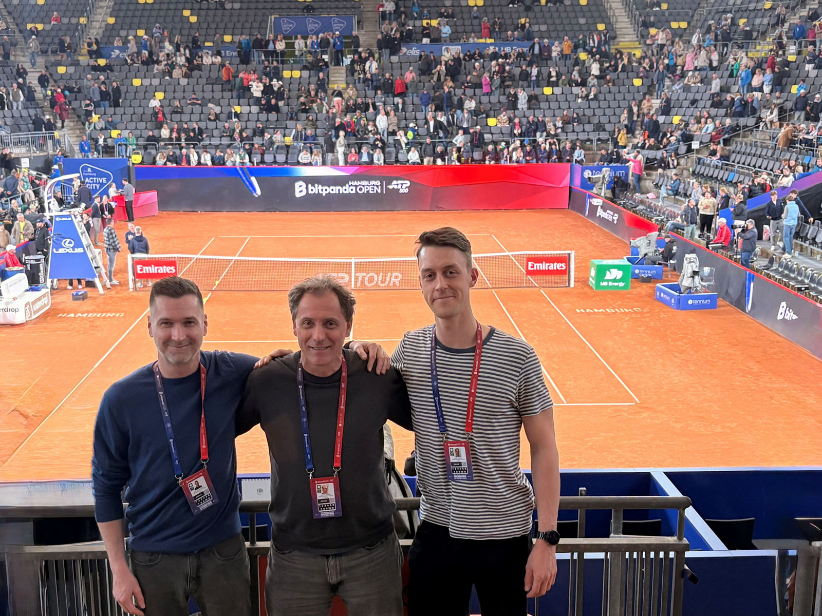 Wo Spitzensport auf Spitzenmedizin trifft: ENDO-Team erneut bei den Hamburg Open im Einsatz