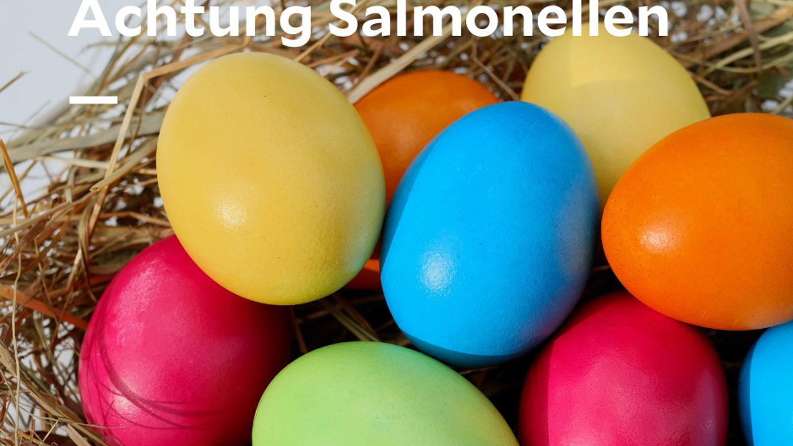 Achtung Salmonellen 