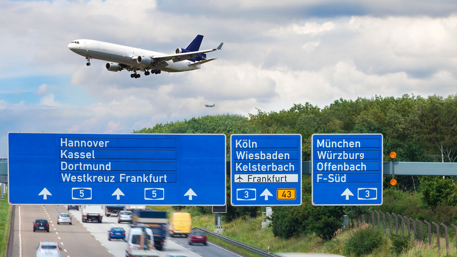 Verkehr Transport Autobahn 