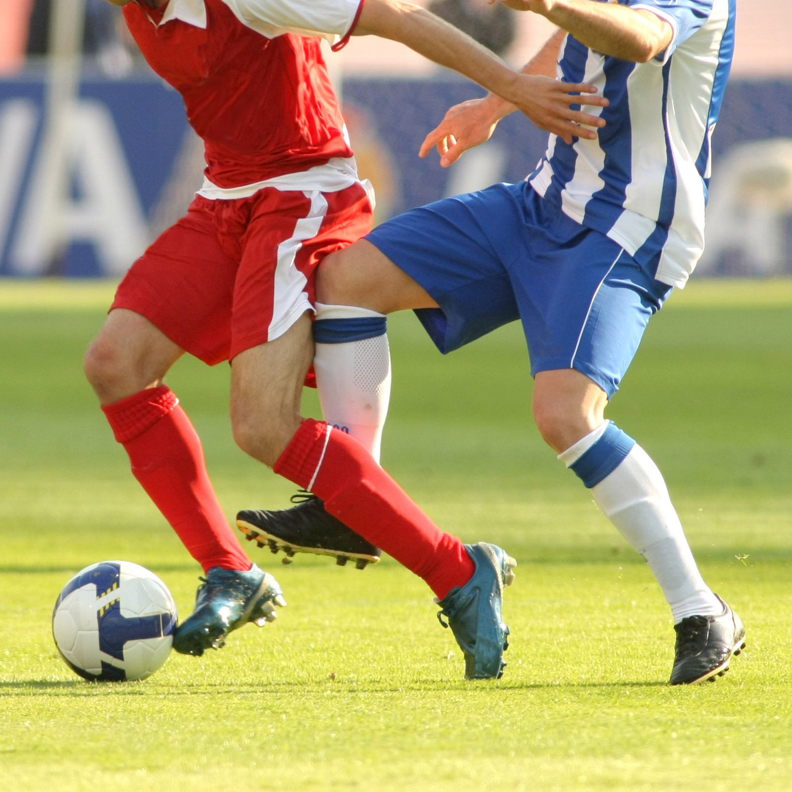 Verletzungen im Fußball treten schnell auf