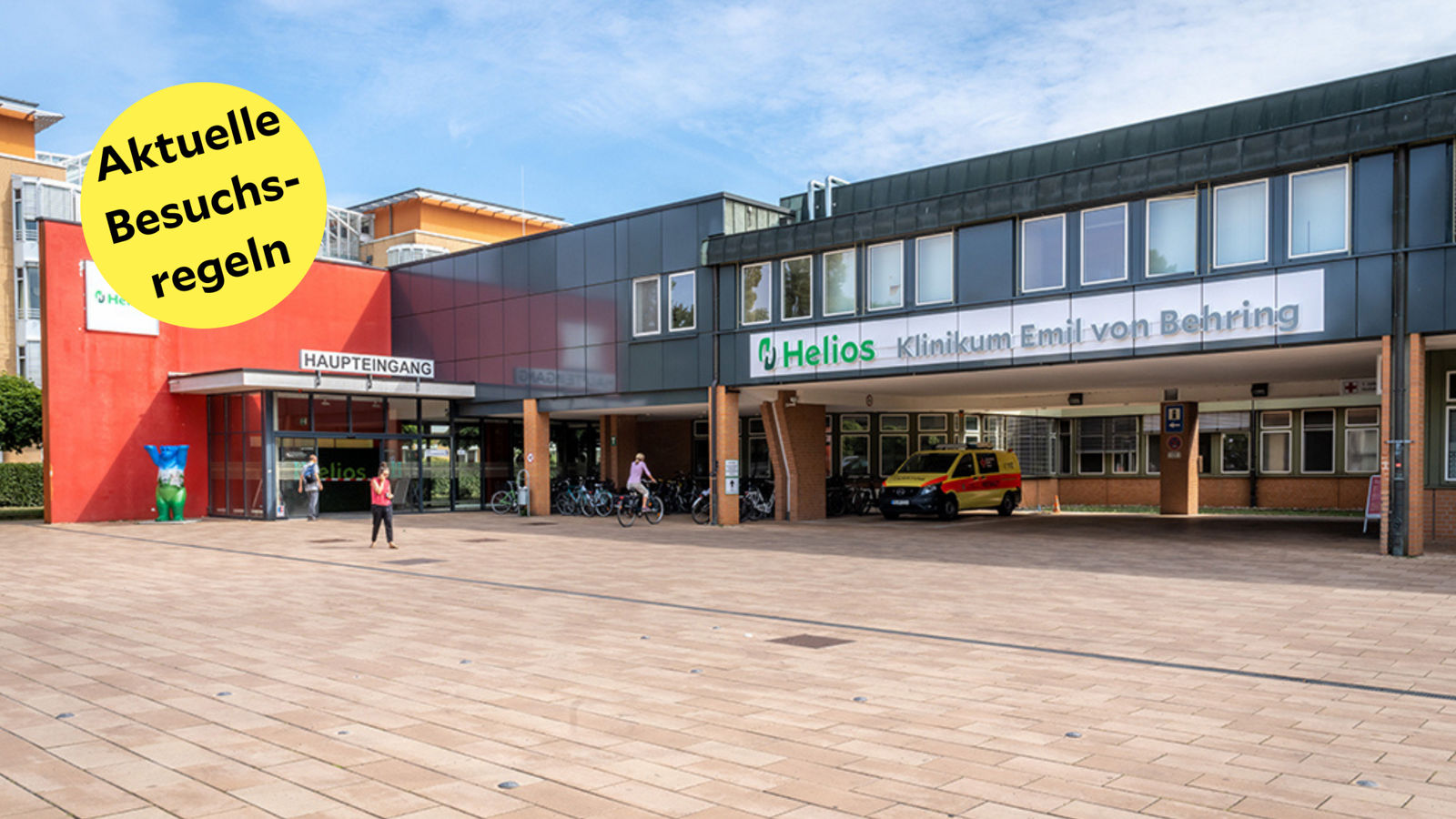 Krankenbesuche am Helios Klinikum Emil von Behring: Mit kleinen Besuchsregeln das Miteinander erleichtern 