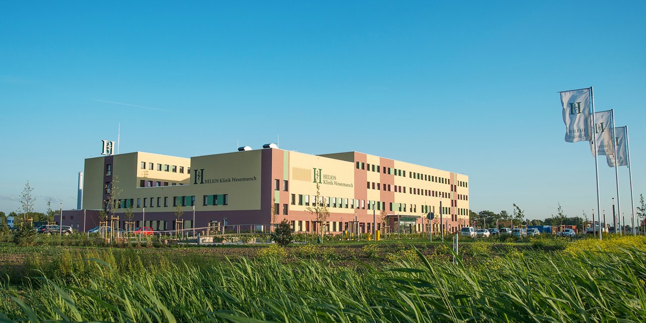 Außenansicht Helios Klinik Wesermarsch