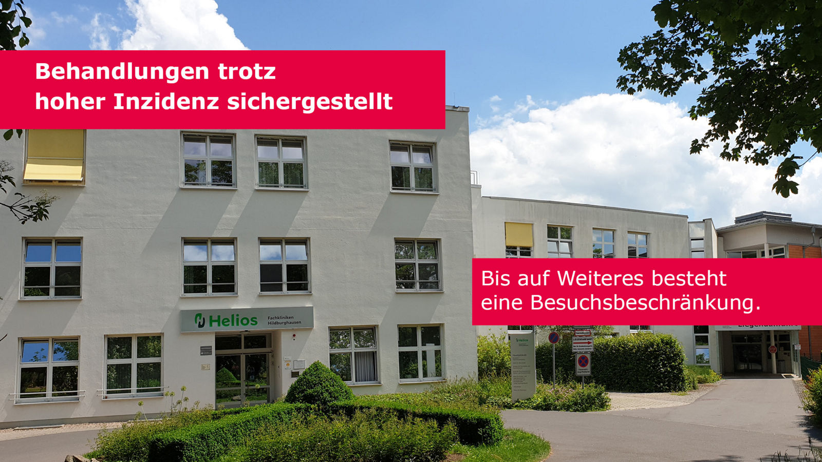 Behandlung trotz hoher Inzidenz sichergestellt