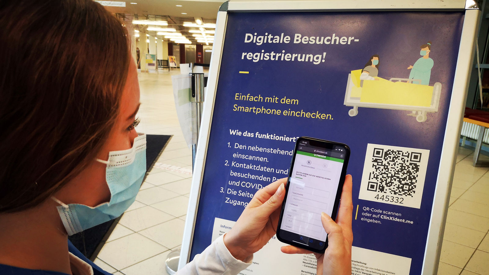 Ab sofort digitale Registrierung möglich 