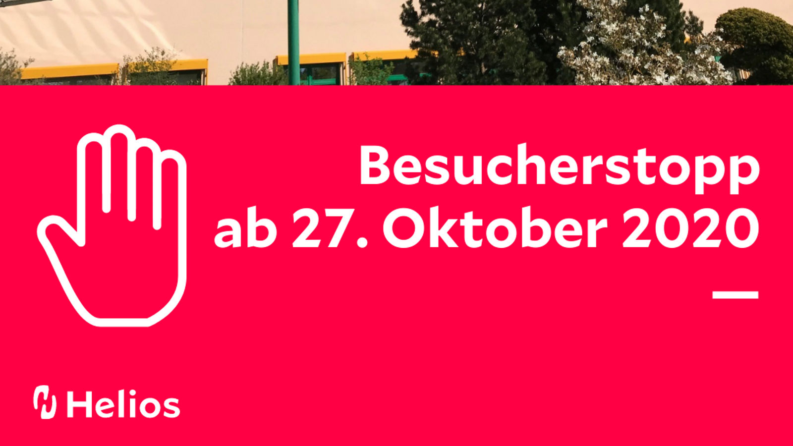 Besuchsverbot im Helios Klinikum Meiningen