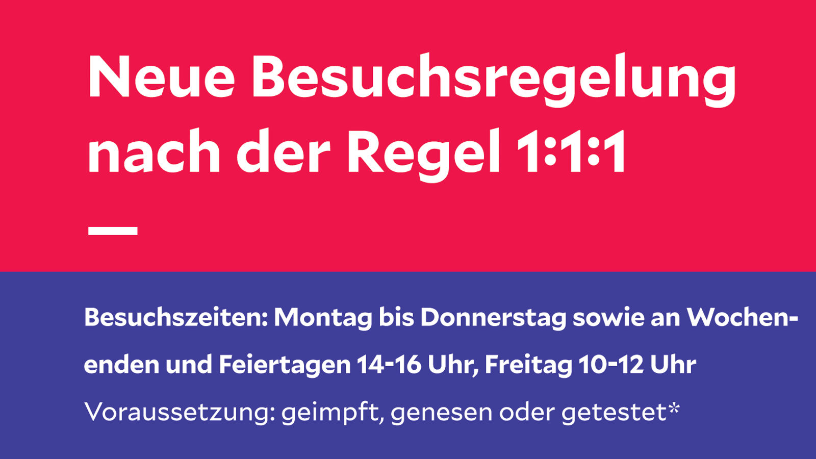 Patientenbesuche wieder möglich - Digitale Besucher-registrierung am Klinikeingang