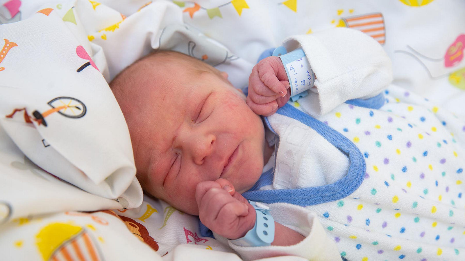 Sebastian ist das erste Baby des Jahres im Helios Klinikum Erfurt