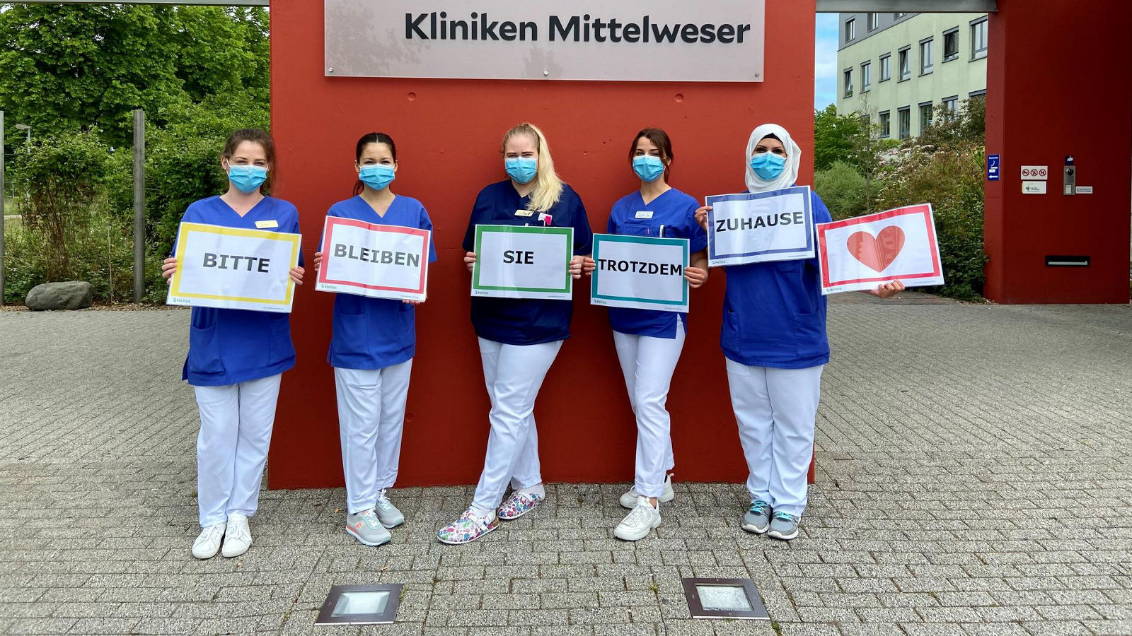 Neue Besucherregelung mit Einschränkungen: Bitte sehen Sie trotzdem von Besuchen ab