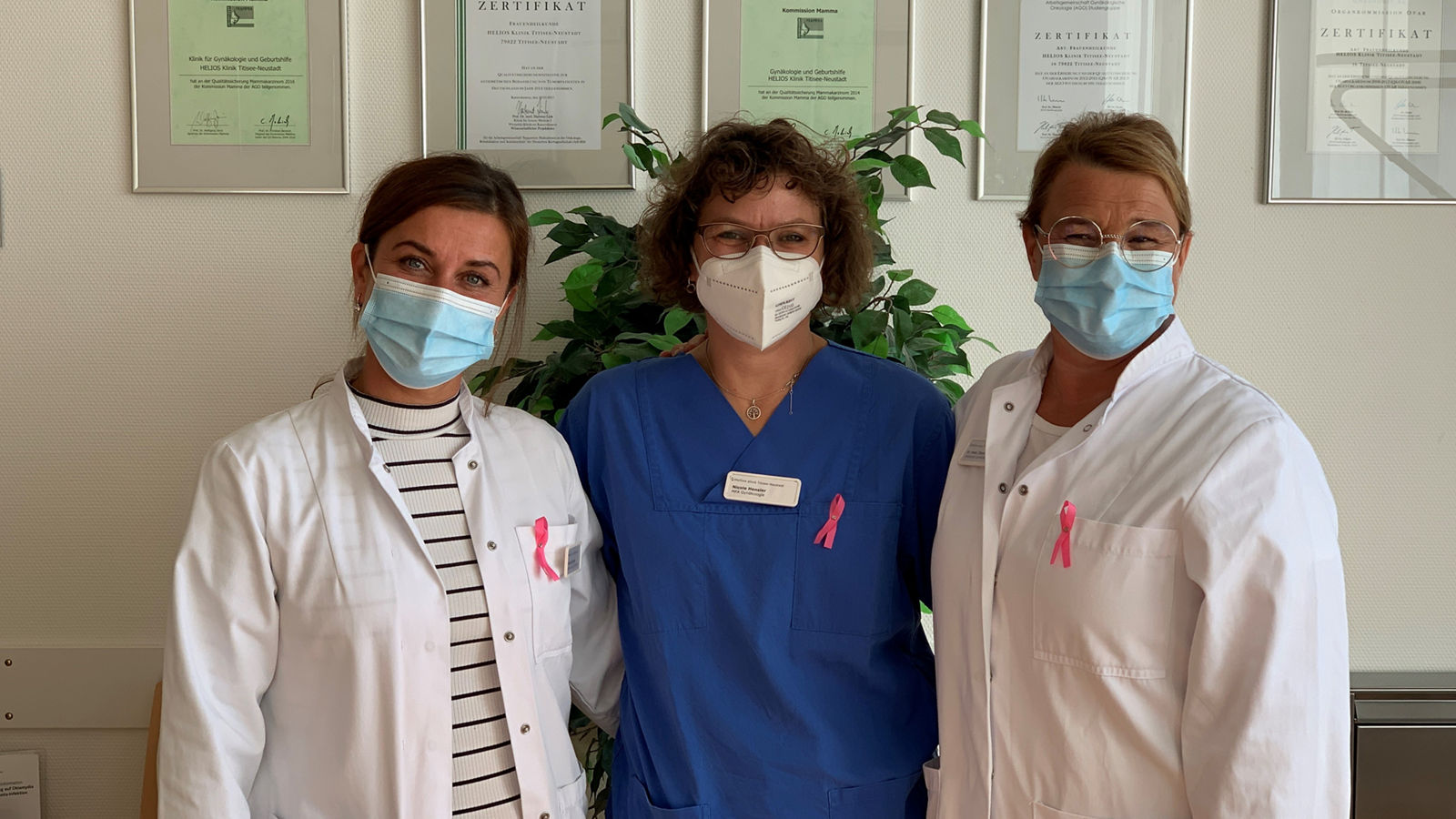 Brustkrebsmonat Oktober - Helios Kliniken setzen Zeichen gegen Brustkrebs