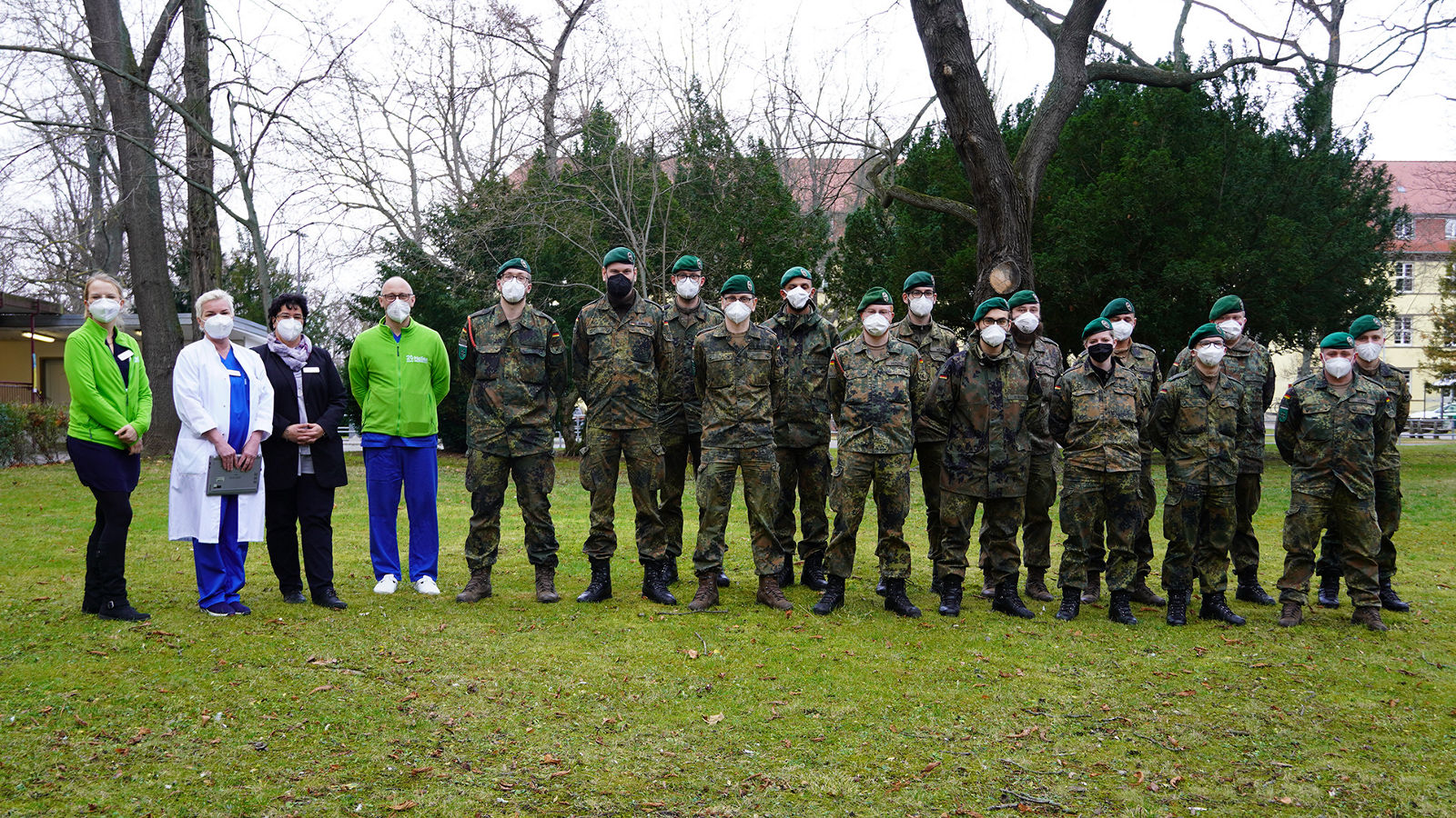Bundeswehreinsatz im Helios Klinikum Erfurt