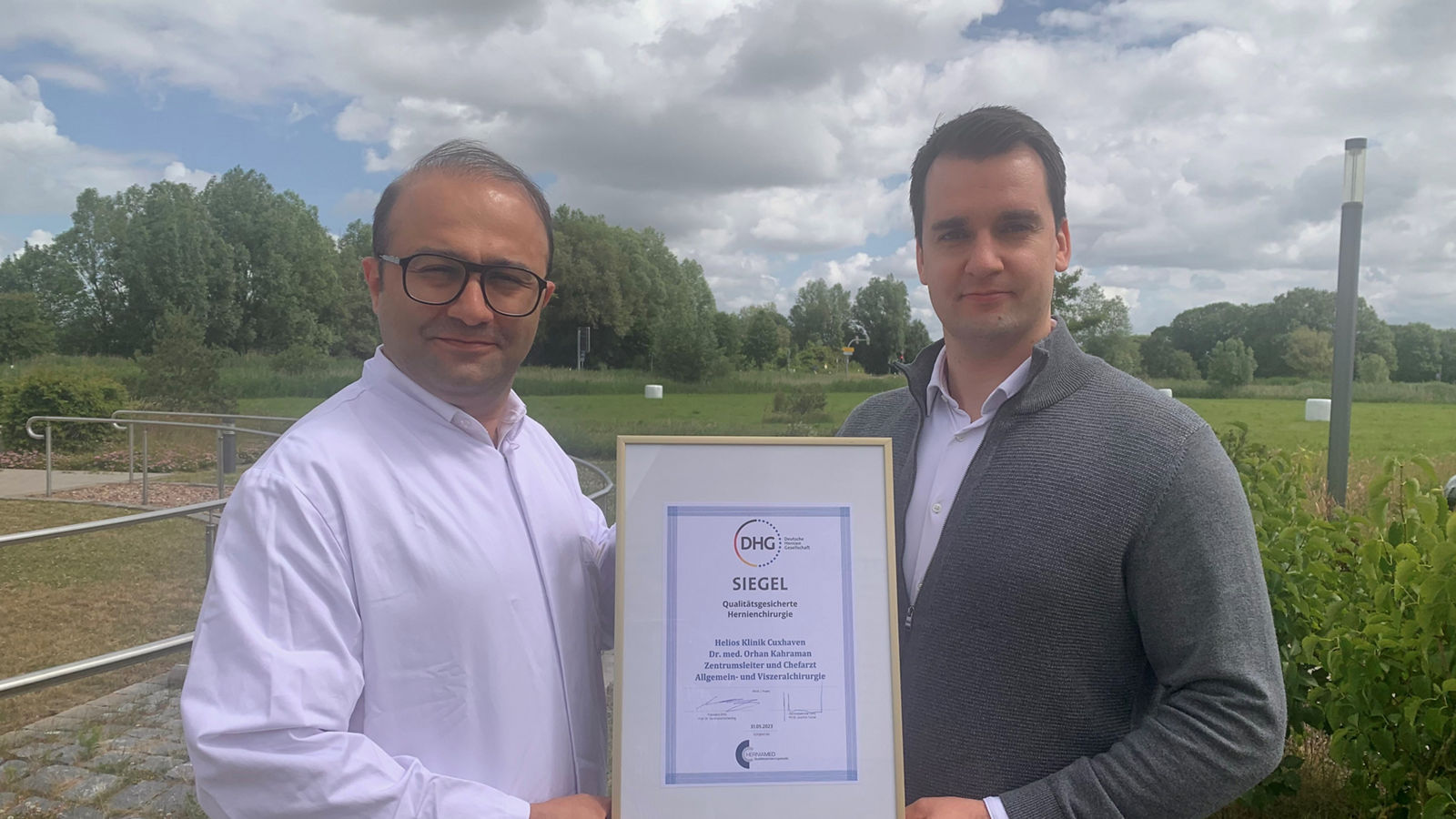 Qualitätsgesicherte Hernien-Chirurgie: Helios Klinik Cuxhaven erhält Zertifizierung als Hernien-Zentrum