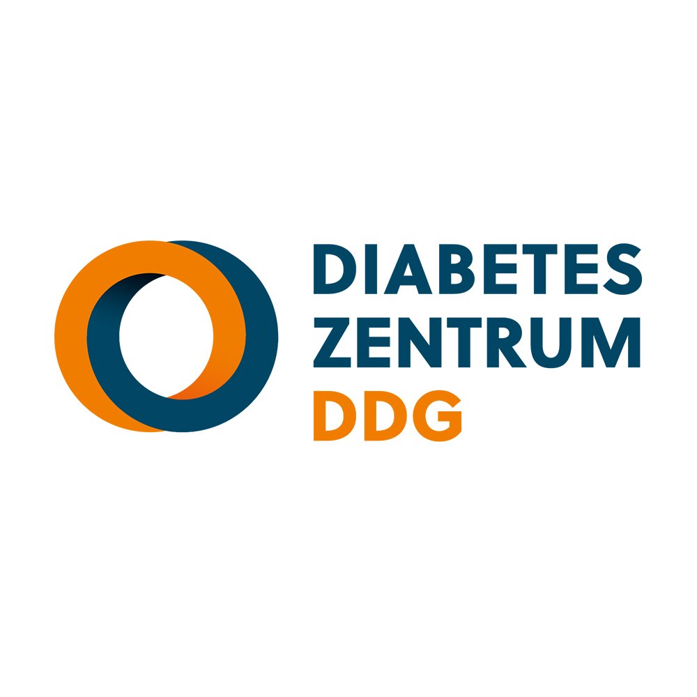 Logo - DDG - Deutsche Diabetes Gesellschaft - Zertifiziertes Diabeteszentrum - Zertifizierte Strukturen & Prozesse für hervorragende Standards