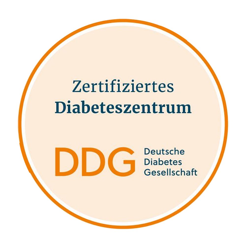 Logo - DDG - Deutsche Diabetes Gesellschaft - Zertifiziertes Diabeteszentrum