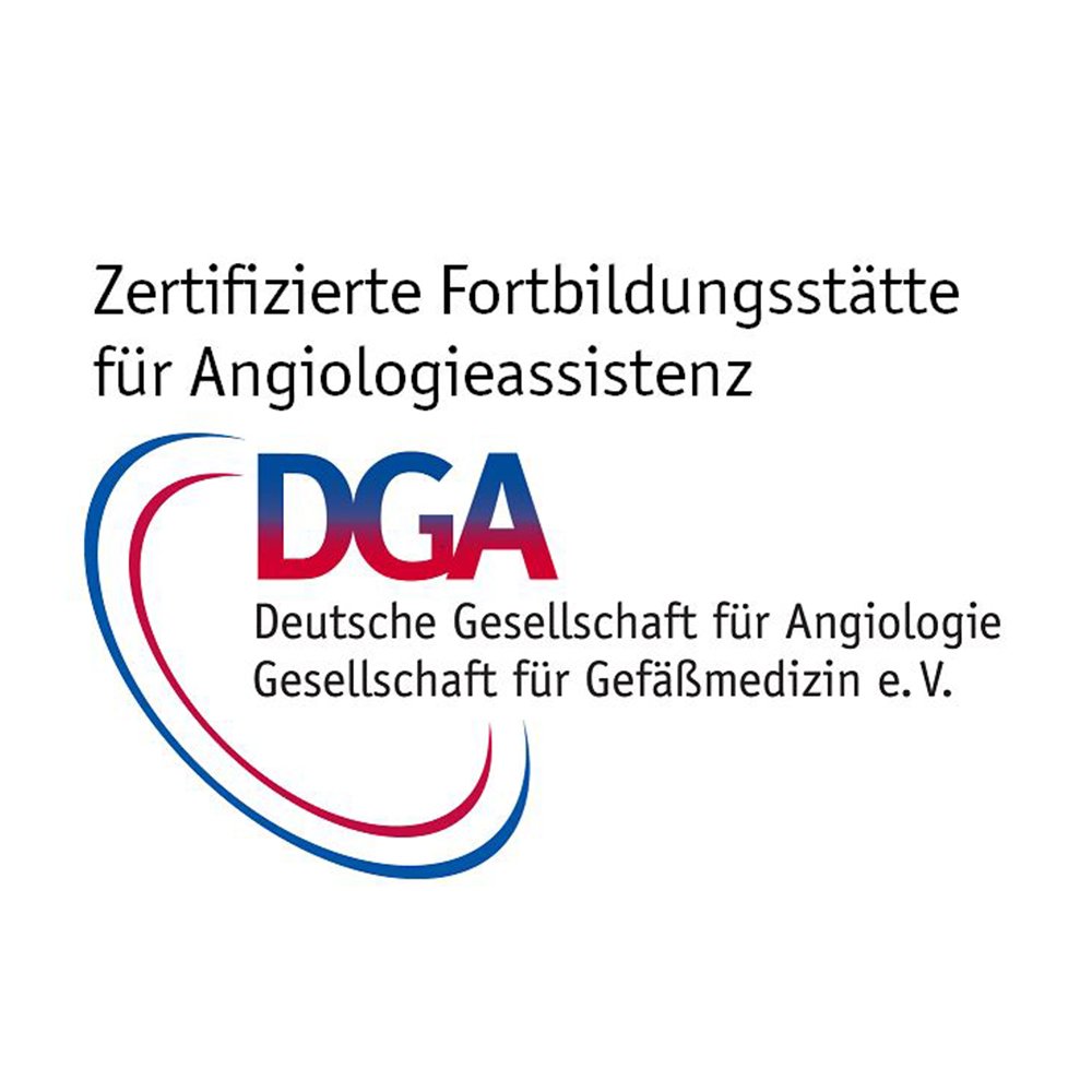 Zertifizierte Fortbildungsstätte für Angiologieassistenz - DGA - Deutsche Gesellschaft für Angiologie Gesellschaft für Gefäßmedizin e.V.